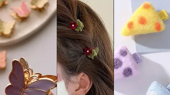 کلیپس‌ های موی کوچک / 15 مدل جدید برای تکمیل استایل تابستانی