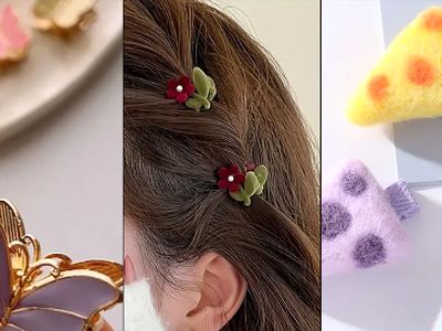 کلیپس‌ های موی کوچک / 15 مدل جدید برای تکمیل استایل تابستانی