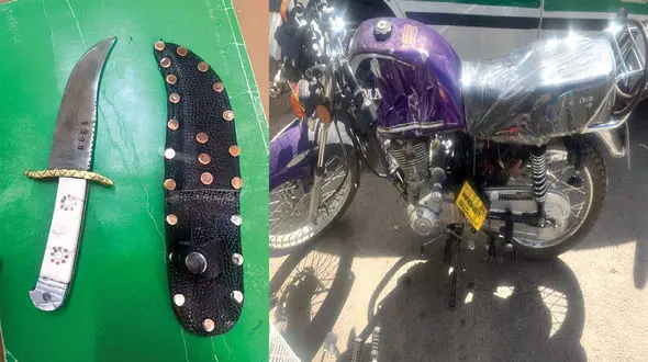 چاقوکشی 2 زورگیرمشکی پوش در شهر مشهد + عکس