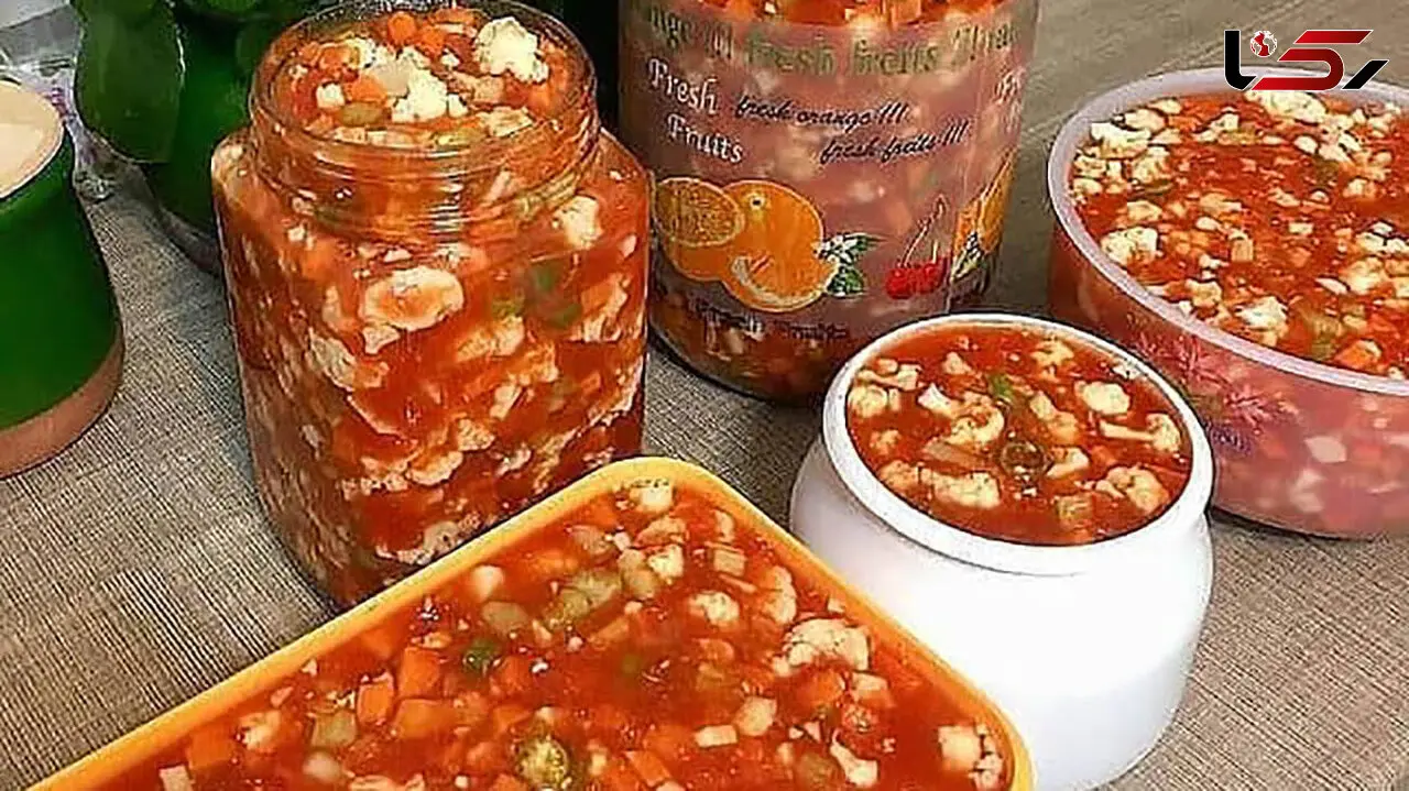 ترشی گوجه بپزیم