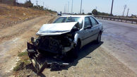 تصادف مرگبار در کرمانشاه / راننده جوان از پژو به بیرون پرت شد