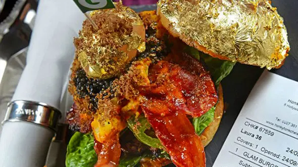 همبرگر طلایی در دبی میل کنید! +عکس