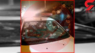 ماشین پلیس را در بندر امام خمینی را به رگبار بستند / 2 مامور شهید شدند+ فیلم لحظه حادثه و عکس