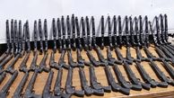 کشف ۵۸ قبضه سلاح جنگی و شکاری غیرمجاز در لرستان