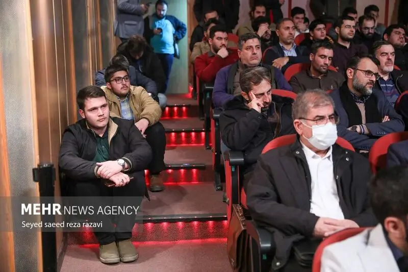 سعید جلیلی و امیر حسین ثابتی در نشست نه به مذاکره با آمریکا