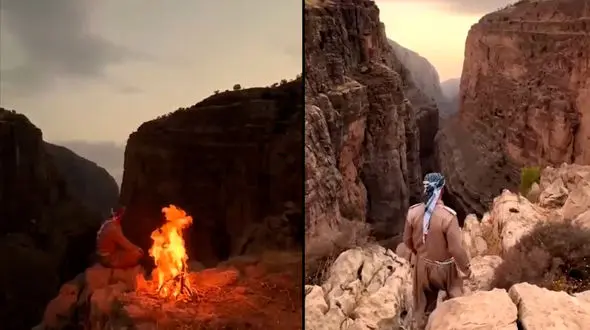 ببینید / دره ویژدرون در ملکشاهی؛ از زیباترین دره‌های زاگرس + فیلم