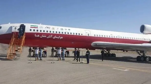  باز شدن در هواپیمای تهران، ایلام هنگام پرواز !