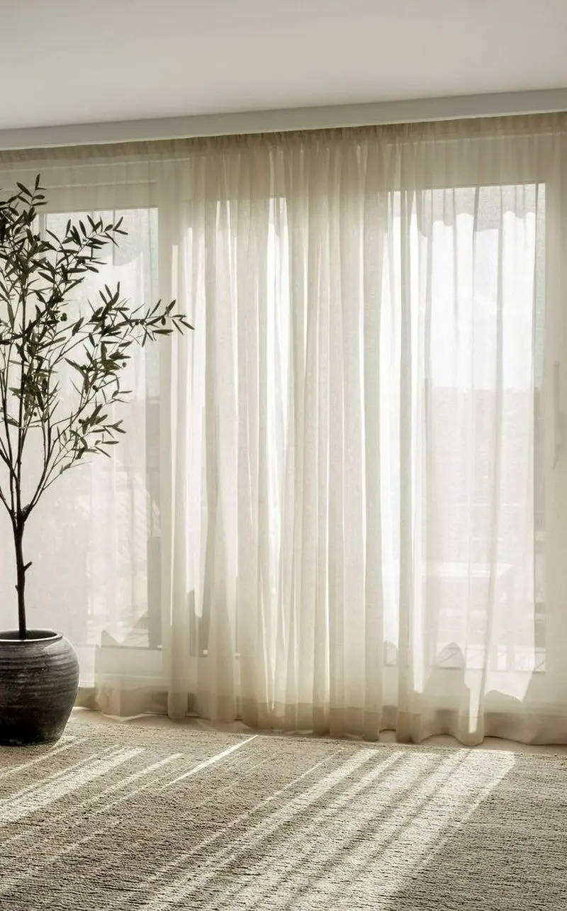 پرده ساده و شیک