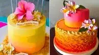 کیک تم ساحل و دریا؛ جشن تولد شما با بوی دریا متفاوت‌ تر از همیشه
