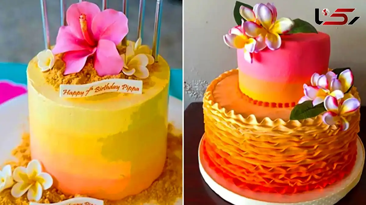 کیک تم ساحل و دریا؛ جشن تولد شما با بوی دریا متفاوت‌ تر از همیشه