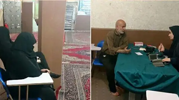 خانم دکتر  بیمارانش را در قم مجانی درمان می‌کند + عکس