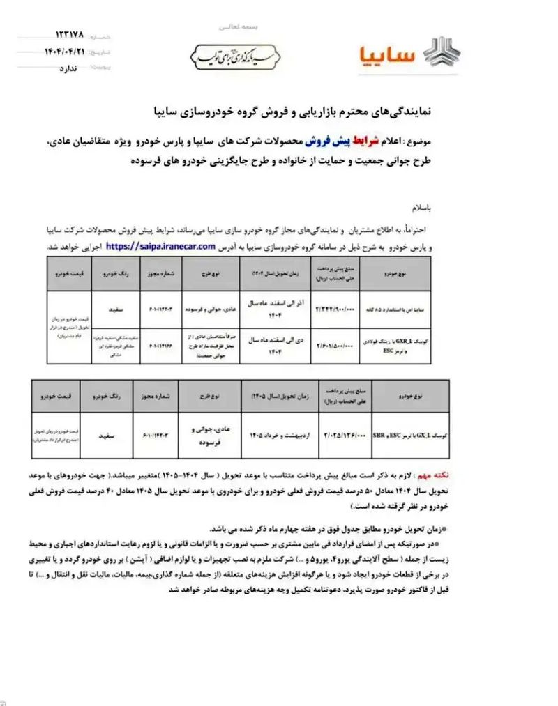 شرایط فروش کوییک