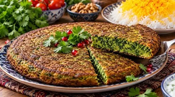 کوکوی کرفس؛ خوشمزه، سبک و متفاوت