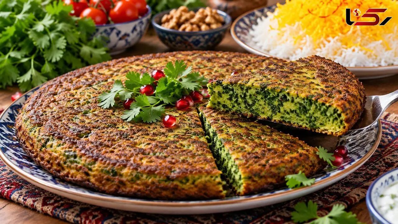 کوکوی کرفس؛ خوشمزه، سبک و متفاوت