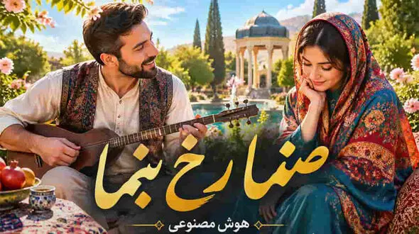 دانلود آهنگ ای که صد چشمه ی نور در لب توست؛ ای صنما رخ بنما