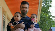 معین شریفی در کردکوی هنوز گمشده است / دوقلو ها دلتنگ پدرند! + عکس گمشده