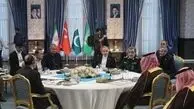 فیلم/ نشست چهارجانبه ایران، پاکستان، عربستان و ترکیه در تهران آغاز شد