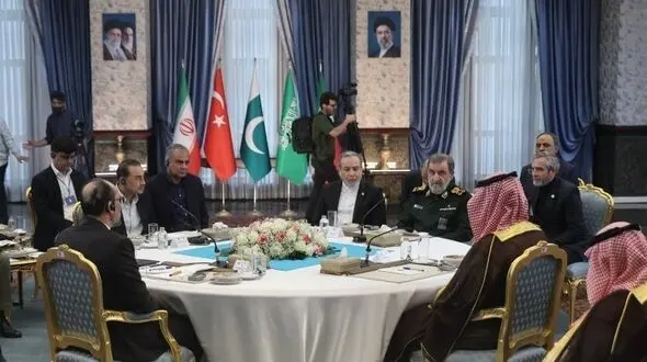 بیانیه مهم نشست چهار جانبه ایران ،عربستان،ترکیه و پاکستان 