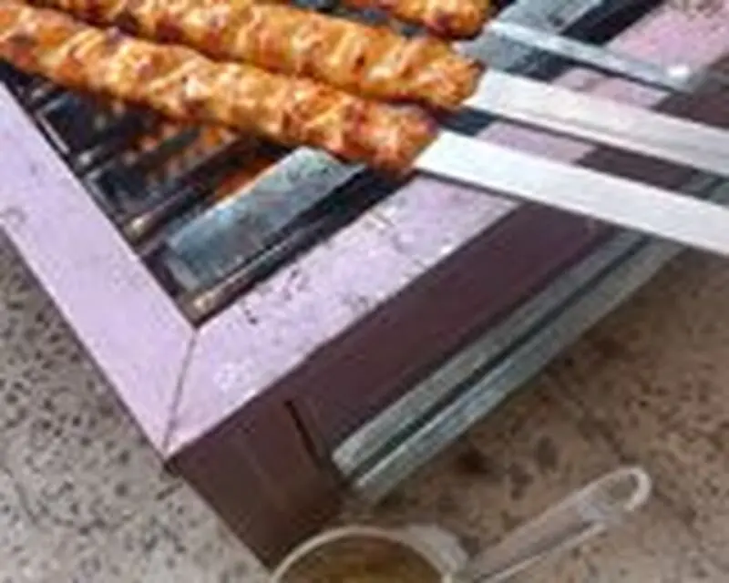 عکس مرحله 2 از دستور کباب مرغ خانگی