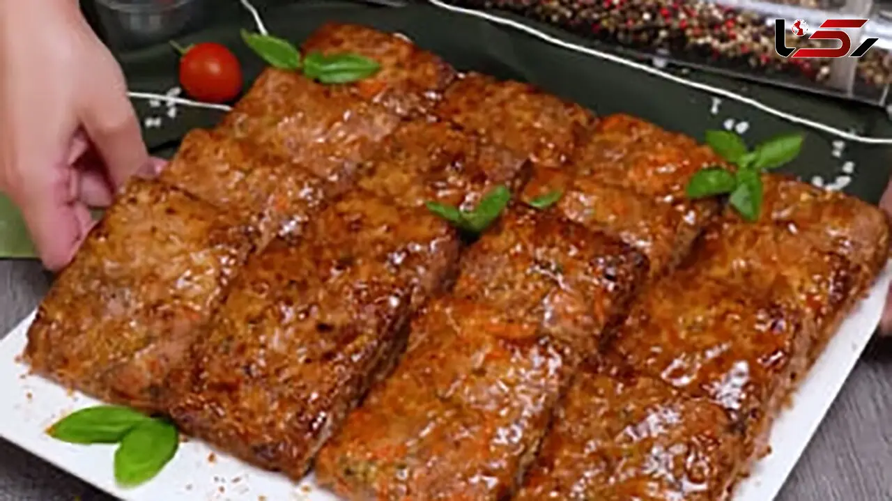 طرز تهیه کباب در کیسه فریزر با طعم انواع سبزیجات + فیلم