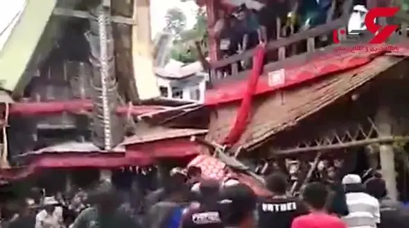 مرگ مردی در مراسم تشییع جنازه مادرش + تصویر