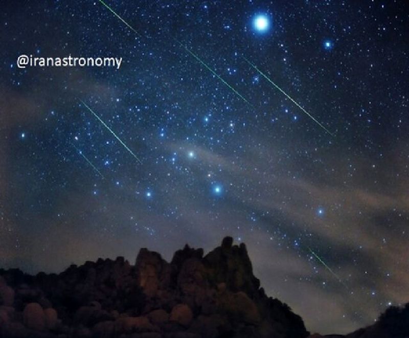 بارش شهابی جباری در پاییز