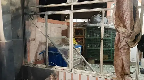 انفجار هولناک یک خانه در خمینی شهر + عکس های دلخراش