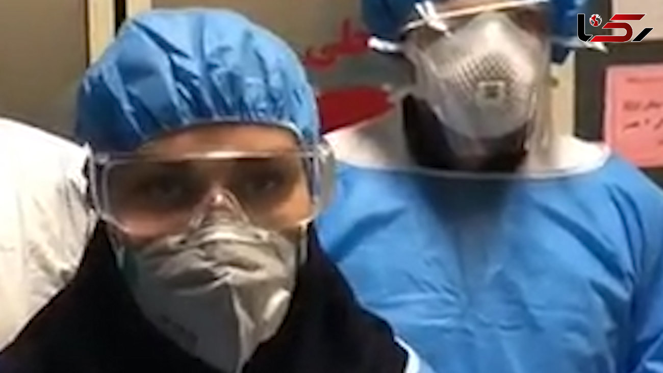 صحنه ای زیبا از پرستار با بیمار کرونایی+ فیلم