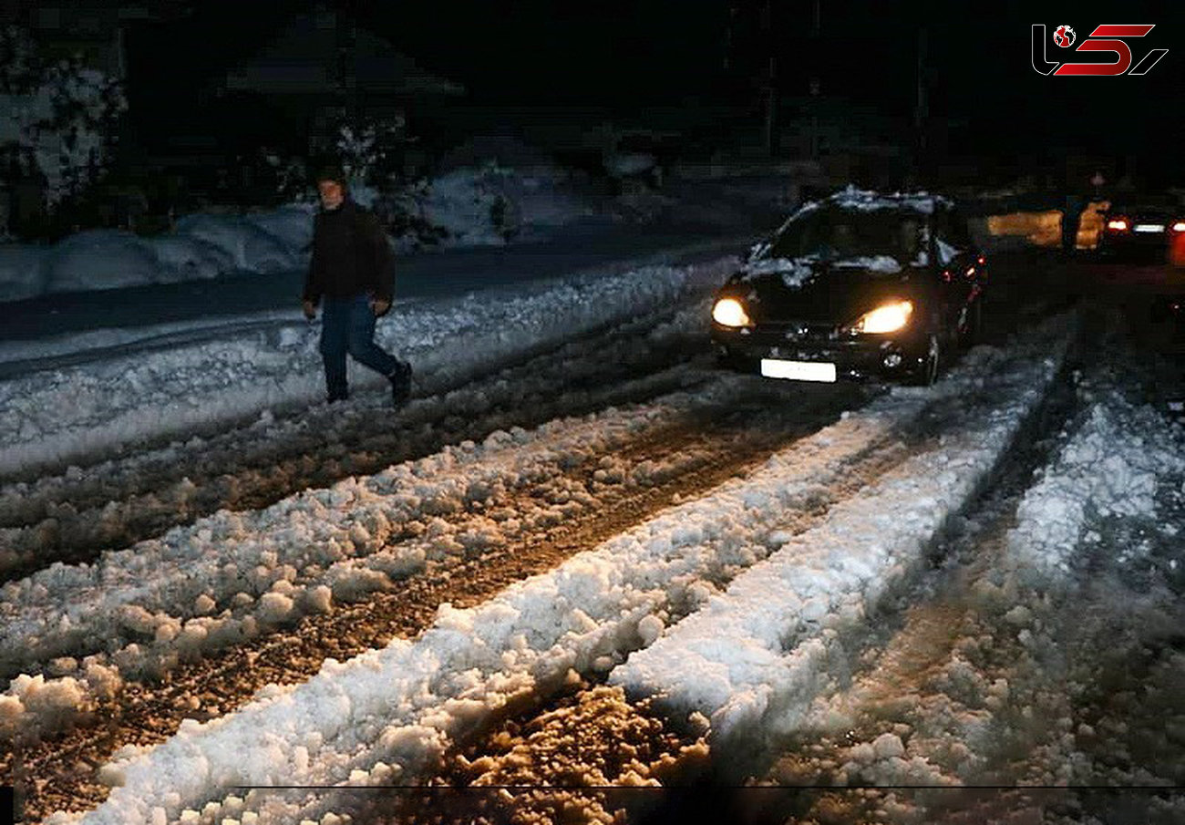 گرفتاری 6 ساعته مسافران بجنورد در برف و کولاک