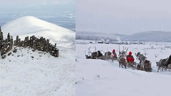 شهری یخبندان معروف به قطب سیبری 