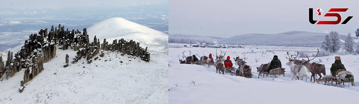 شهری یخبندان معروف به قطب سیبری 