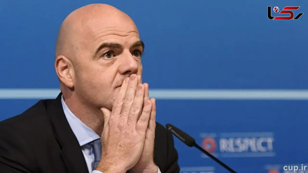 تبریک اینفانتینو به باشگاه پرسپولیس 