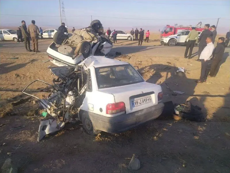 تصادف خونین در محور خوشاب- فیروزه