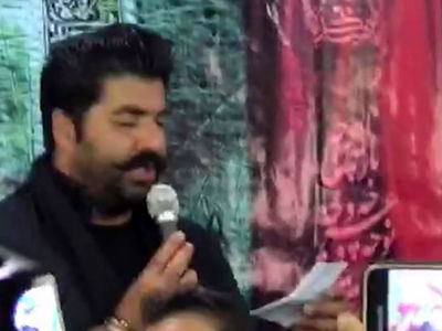 فیلم مداحی باشکوه بهنام بانی برای امام حسین (ع) / به جز عشق جمالش به دل خویش ندارم + دانلود نسخه صوتی