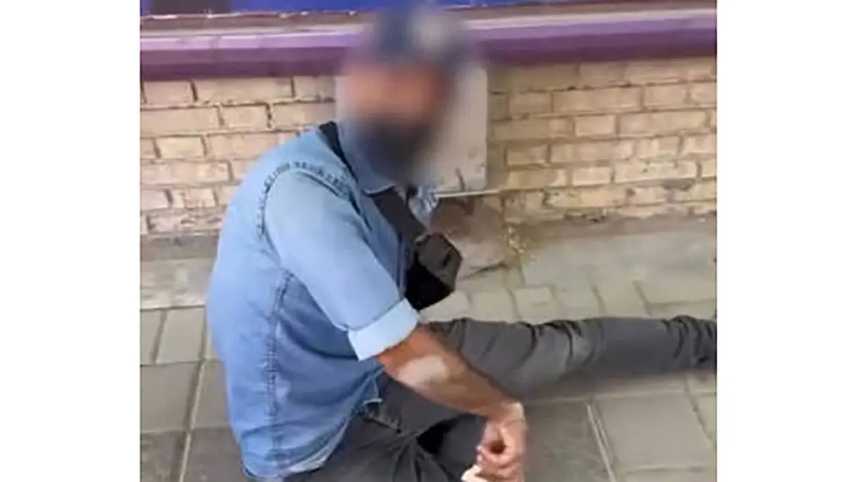 گدای معلول پلیس را دید راست راست راه رفت / در بجنورد بازداشت شد