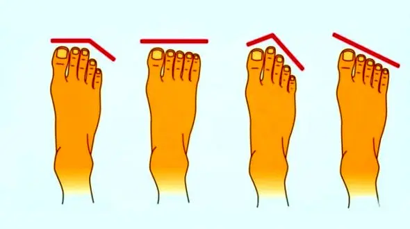  انگشت های پاهایت چه شکلی هستند ؟! / این شکلی باشند عاشقی !