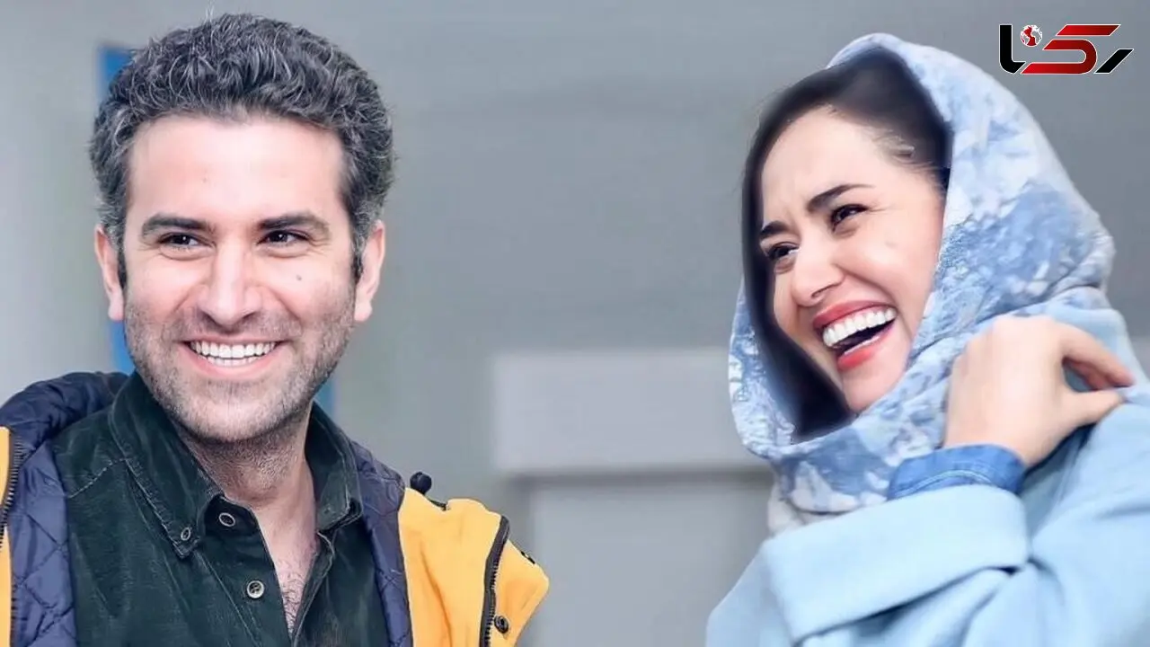 عکس / رونمایی از  عکس عروسی هوتن شکیبا، حبیب سریال لیسانسه ها/ لباس عروس زیبای همسر حبیب در کت و شلوار متفاوت