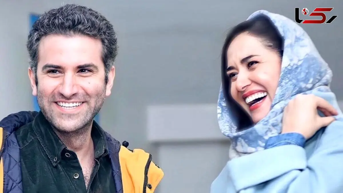 عکس / رونمایی از  عکس عروسی  هوتن شکیبا، حبیب سریال لیسانسه ها/ لباس عروس زیبای همسر حبیب در کت و شلوار متفاوت ..