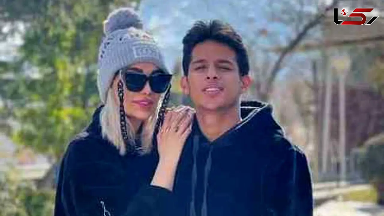  مهدی قائدی و همسرش + عکس