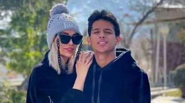  مهدی قائدی و همسرش + عکس