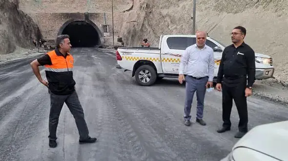 تونل تنگه زاغ حاجی‌آباد تا ساعاتی دیگر بازگشایی می‌شود + فیلم