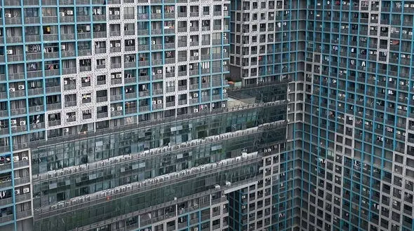 بزرگترین برج مسکونی جهان + فیلم 