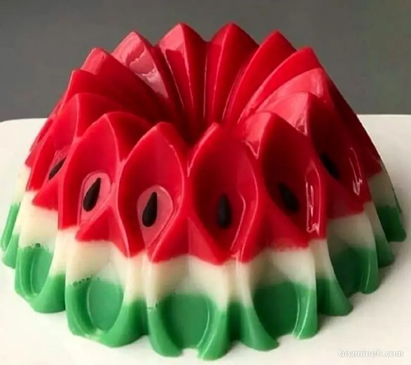 تزیین ژله شب یلدا | جدیدترین و شیکترین ایده های تزیین ژله شب یلدا ۱۴۰۴ فوق لاکچری و عروس‌پسند!