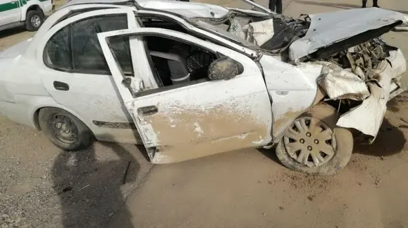 تصادف مرگبار در جاده گرمه / یک کشته و 5 مصدوم
