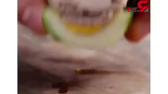 فینگر فود با خیار و سالمون + فیلم