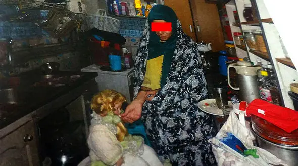 مادری که دختر خردسالش را به خاطر شوهر صیغه ای کشته بود، آزاد شد!+تصاویر  بازسازی قتل