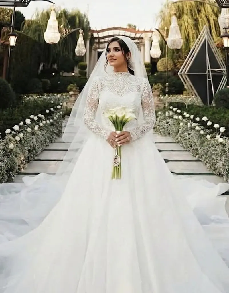 لباس عروس نیلوفر استخری