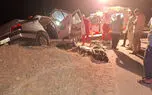 شاخ به شاخ پژو 405 با بنز در جاده فردوس / 3 تن کشته و تنها یک زن زنده ماند + عکس
