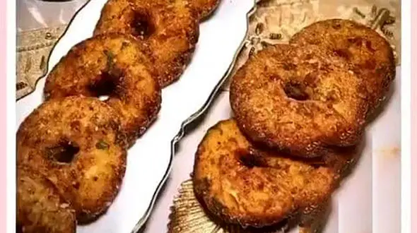 دونات مرغ یک غذای خوشمزه 