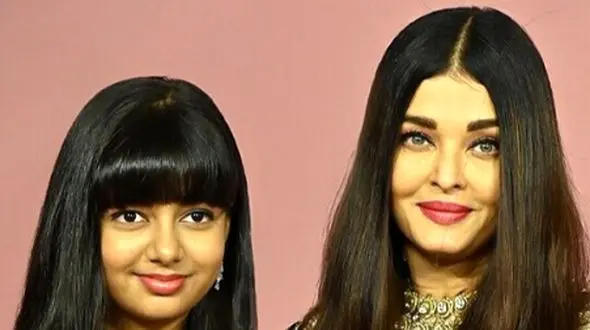 جشن تولد مجلل دختر آیشواریا، چهره محبوب هند/تزئین زیبای کیک شکلاتی با فندق و خلال بادوم